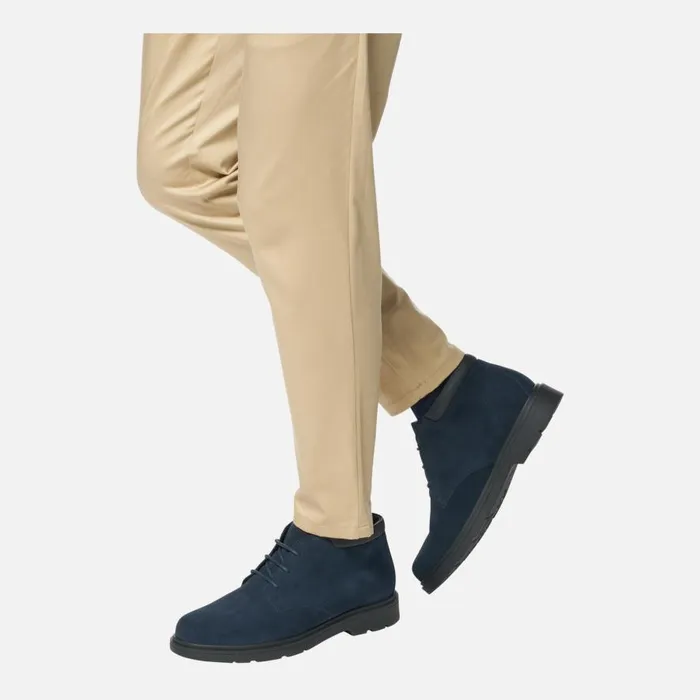 Geox Ankle Boots SPHERICA EC1 MAN Navy Mid Calf Boots Navy 8211 Man
