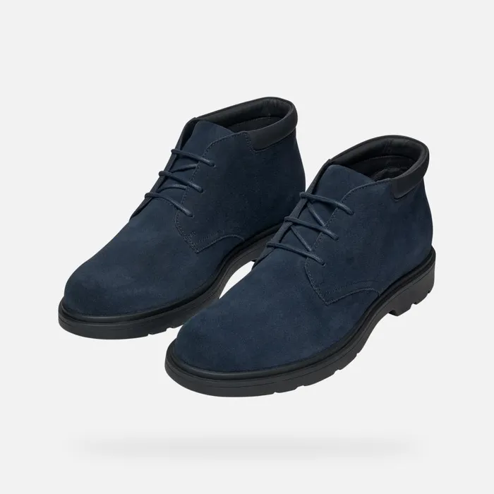 Geox Ankle Boots SPHERICA EC1 MAN Navy Mid Calf Boots Navy 8211 Man