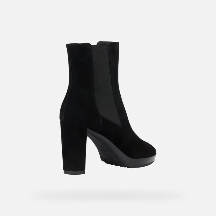 Geox Ankle Boots WALK PLEASURE HighHeel Ankle Boots Black Woman FW Black 8211 Woman