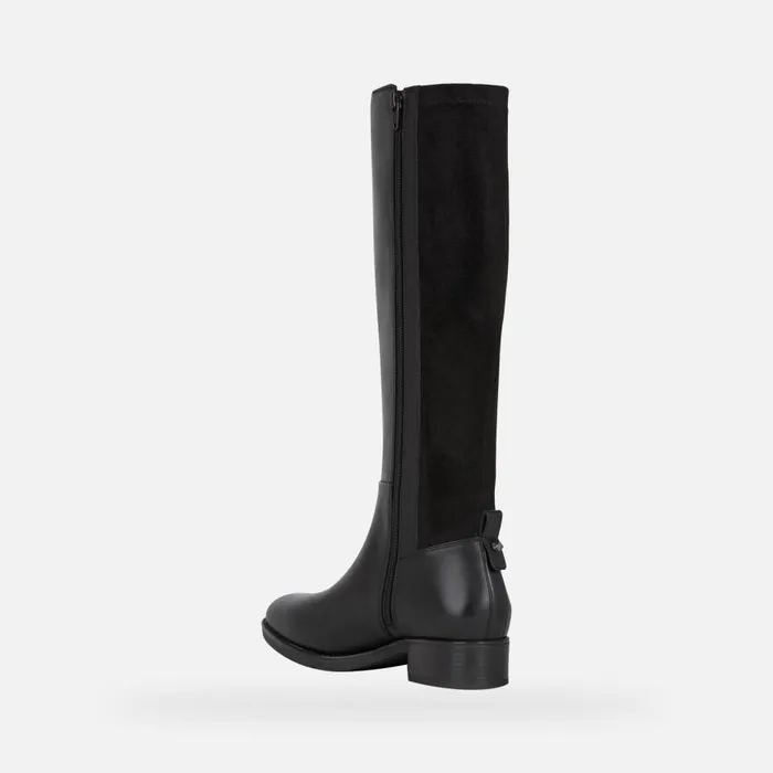 Geox Boots FELICITY D High Boots Black Woman Geox Black 8211 Woman