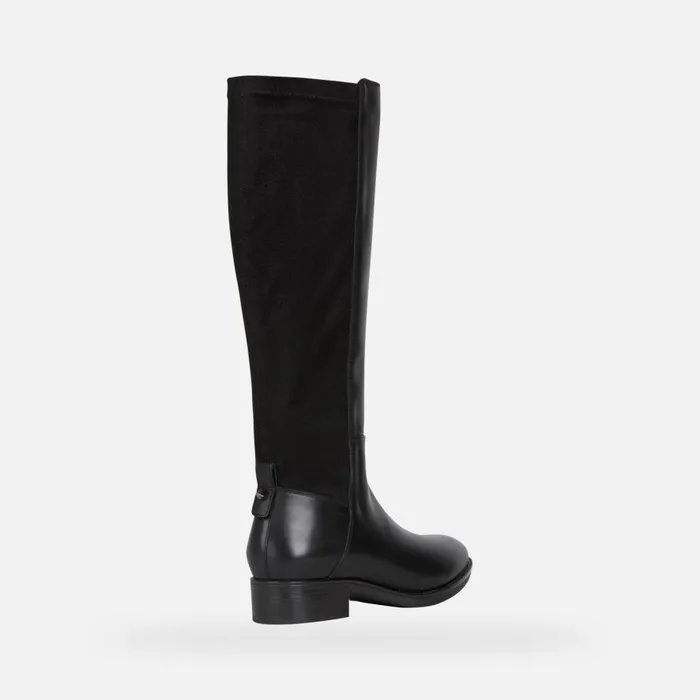Geox Boots FELICITY D High Boots Black Woman Geox Black 8211 Woman