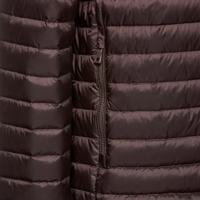Geox Down Jackets WARRENS MAN Chocolate Plum Short Down Jacket Chocolate Plum 8211 Man