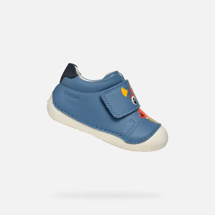 Geox First Steps TUTIM BABY AvioNavy Sneakers With Straps Avionavy 8211 Kids