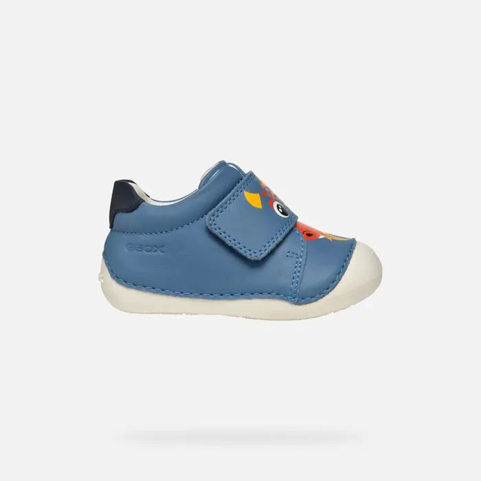 Geox First Steps TUTIM BABY AvioNavy Sneakers With Straps Avionavy 8211 Kids
