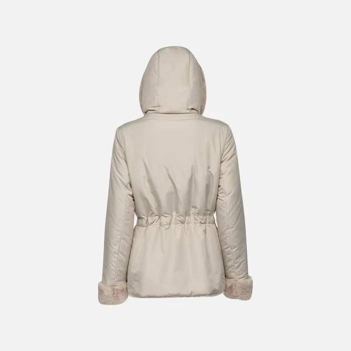 Geox Jackets KAULA WOMAN StringMid String Reversible Jacket Stringmid String 8211 Woman