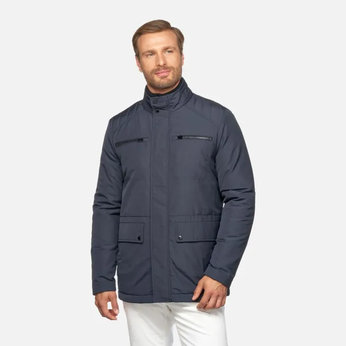 Geox Jackets RENNY MAN Sky Captain Midseason Jacket Sky Captain 8211 Man