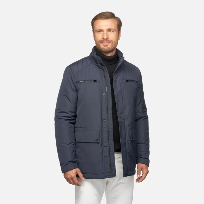 Geox Jackets RENNY MAN Sky Captain Midseason Jacket Sky Captain 8211 Man