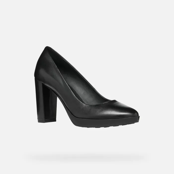 Geox Pumps WALK PLEASURE 85 Women039s HighHeeled Court Shoes Geox Black 8211 Woman