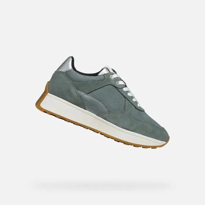 Geox Sneakers AMABEL WOMAN Sage Low Top Sneakers Sage 8211 Woman