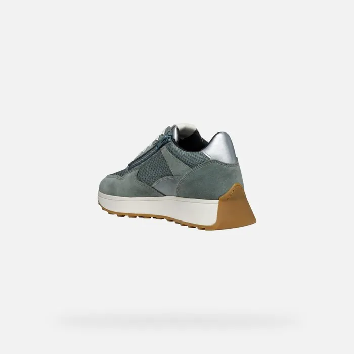 Geox Sneakers AMABEL WOMAN Sage Low Top Sneakers Sage 8211 Woman