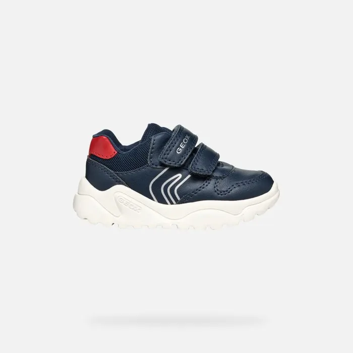 Geox Sneakers CIUFCIUF BABY NavyDark Red Low Top Sneakers Navydark Red 8211 Kids