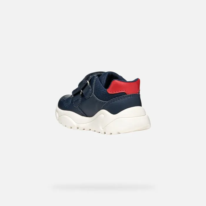 Geox Sneakers CIUFCIUF BABY NavyDark Red Low Top Sneakers Navydark Red 8211 Kids
