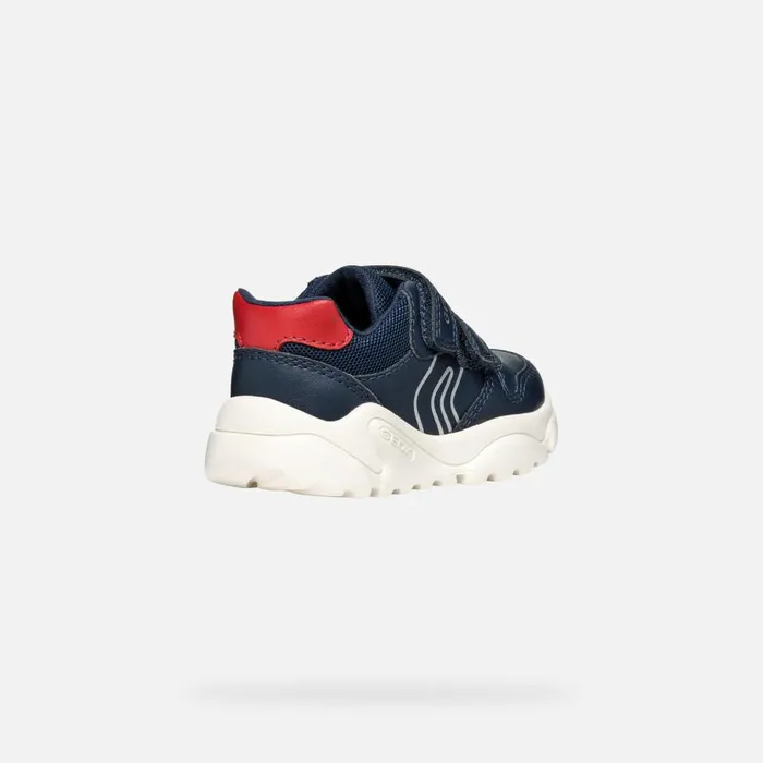 Geox Sneakers CIUFCIUF BABY NavyDark Red Low Top Sneakers Navydark Red 8211 Kids