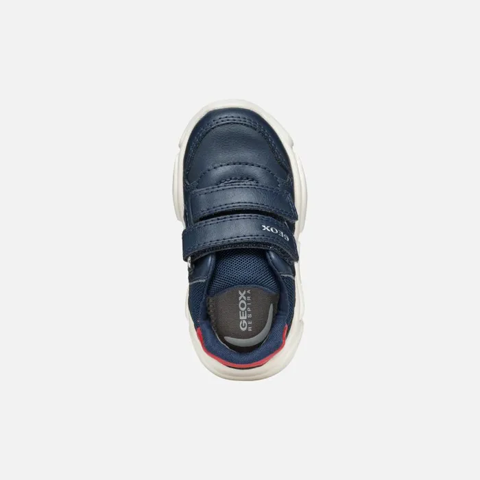 Geox Sneakers CIUFCIUF BABY NavyDark Red Low Top Sneakers Navydark Red 8211 Kids