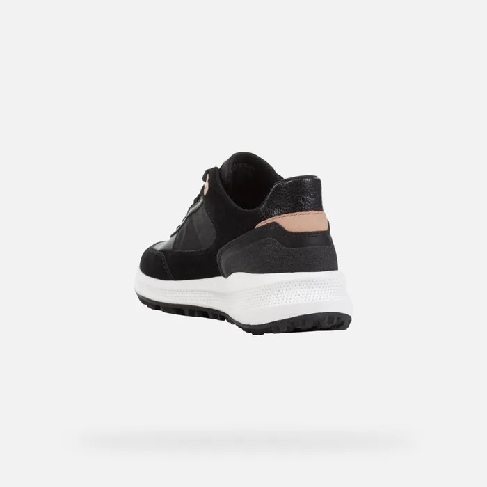 Geox Sneakers PG1X B ABX A Waterproof Shoes Black Woman Geox Black 8211 Woman