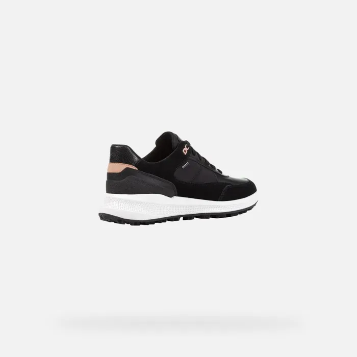 Geox Sneakers PG1X B ABX A Waterproof Shoes Black Woman Geox Black 8211 Woman