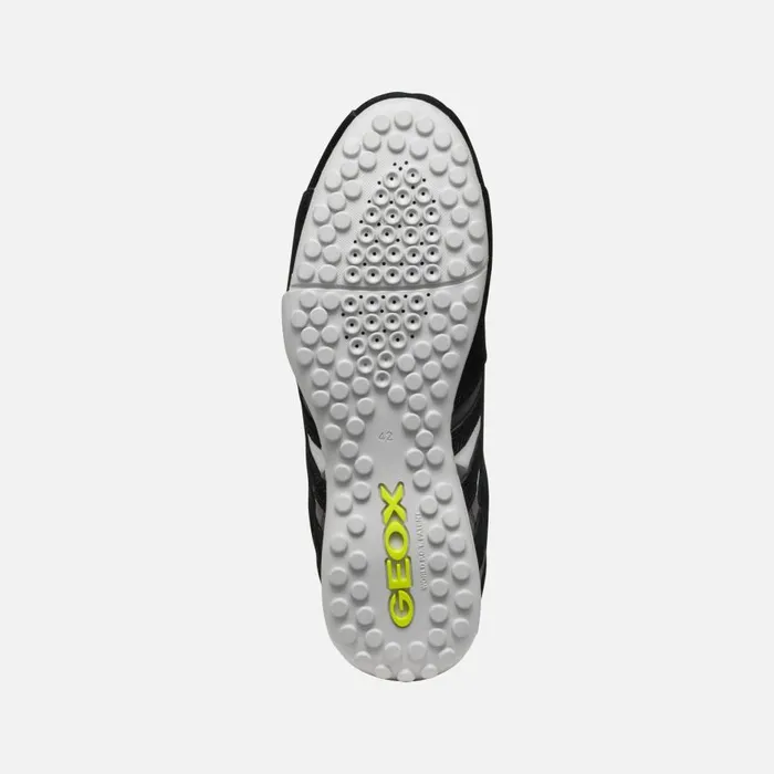 Geox Sneakers SNAKE MAN BlackFluo Yellow Low Top Sneakers Blackfluo Yellow 8211 Man