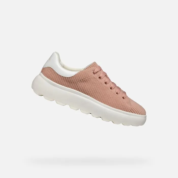Geox Sneakers SPHERICA EC41 WOMAN PeachWhite Low Top Sneakers Peachwhite 8211 Woman Geox Sneakers SPHERICA EC41 WOMAN PeachWhite Low Top Sneakers Peachwhite 8211 Woman