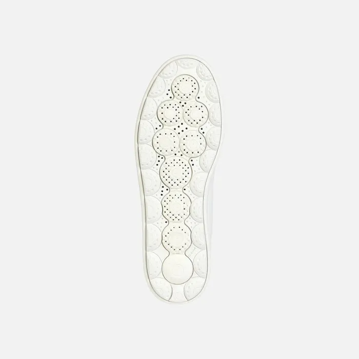 Geox Sneakers SPHERICA ECUB1 Women039s White Low Top Sneakers Geox White 8211 Woman