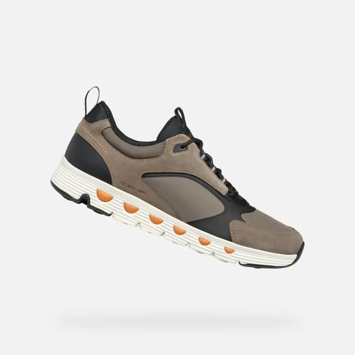 Geox Sneakers SPHERICA ECUB4 MAN Dove GreyBlack Low Top Sneakers Dove Greyblack 8211 Man Geox Sneakers SPHERICA ECUB4 MAN Dove GreyBlack Low Top Sneakers Dove Greyblack 8211 Man