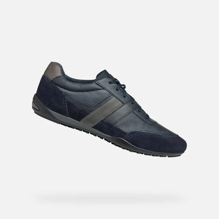Geox Sneakers WELLS MAN Navy Low Top Sneakers Navy 8211 Man