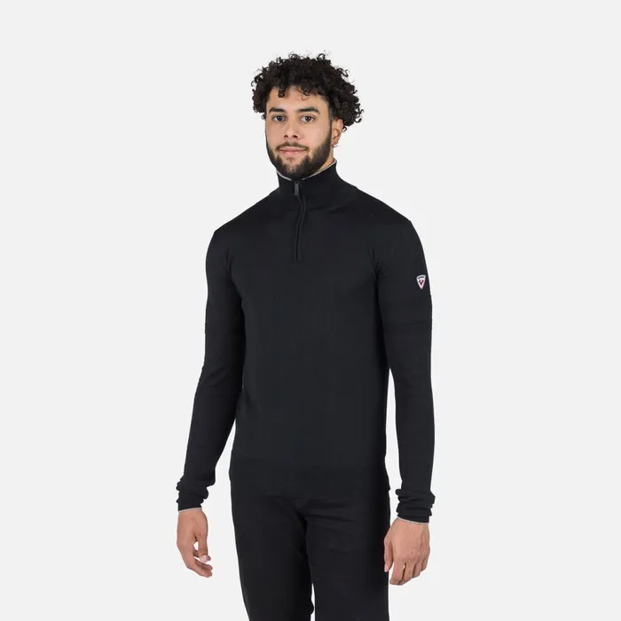 Herren Sweatshirts Und Pullover Rossignol Gestreifter Herrenstrickpullover Mit Halblangem Reiverschluss Black200 Herren Sweatshirts Und Pullover Rossignol Gestreifter Herrenstrickpullover Mit Halblangem Reiverschluss Black200