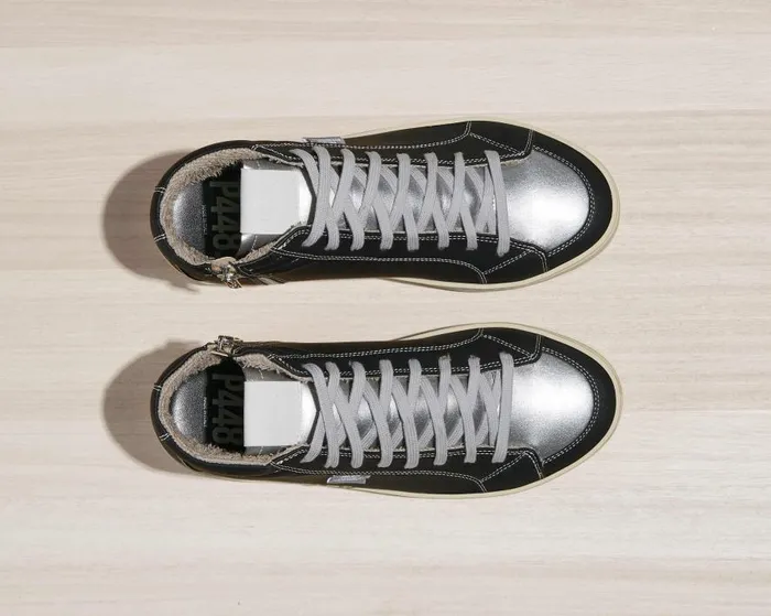 High Tops Womens P448 Skate Vegan Apple Silver