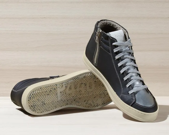 High Tops Womens P448 Skate Vegan Apple Silver