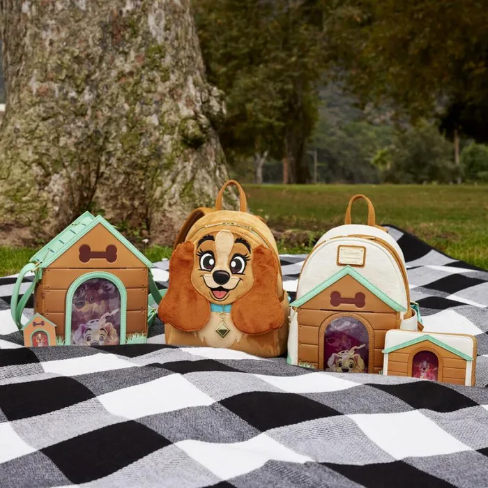 I Heart Disney Dogs Doghouse Triple Lenticular Figural Crossbody Bag Unisex Loungefly Crossbody Bags I Heart Disney Dogs Doghouse Triple Lenticular Figural Crossbody Bag Unisex Loungefly Crossbody Bags