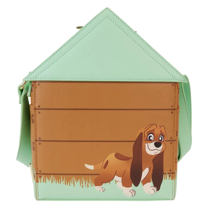 I Heart Disney Dogs Doghouse Triple Lenticular Figural Crossbody Bag Unisex Loungefly Crossbody Bags I Heart Disney Dogs Doghouse Triple Lenticular Figural Crossbody Bag Unisex Loungefly Crossbody Bags