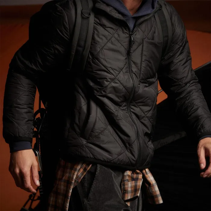 James Perse JacketsOuterwear Field Jacket Black 8211 Men