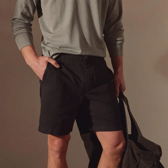 James Perse Shorts Relaxed Fit Work Short Black 8211 Men