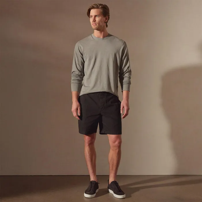 James Perse Shorts Relaxed Fit Work Short Black 8211 Men