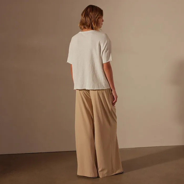 James Perse TShirts Slub Jersey Boxy Tee White 8211 Women