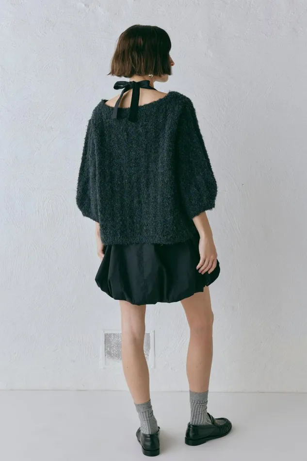 JumpersSweaters Women VRG GRL Mina Knit Jumper Marle