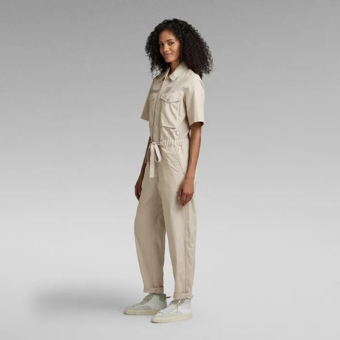 Jumpsuits Women GStar RAW Army Jumpsuit Whitebait