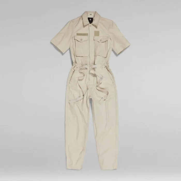 Jumpsuits Women GStar RAW Army Jumpsuit Whitebait