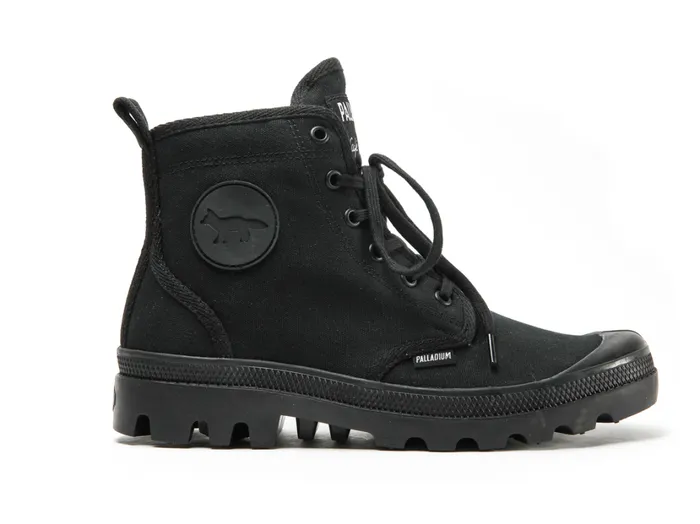 Kids Boots PALLADIUM PALLABROUSSE X KITSUNE Blackblack