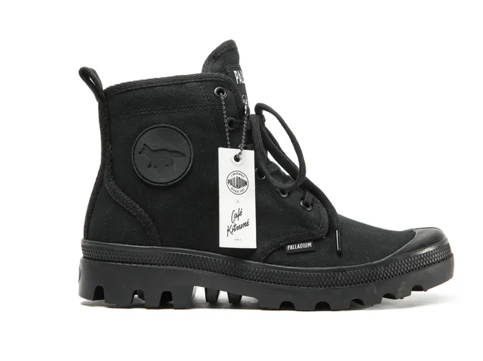 Kids Boots PALLADIUM PALLABROUSSE X KITSUNE Blackblack Kids Boots PALLADIUM PALLABROUSSE X KITSUNE Blackblack