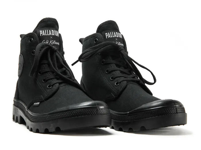 Kids Boots PALLADIUM PALLABROUSSE X KITSUNE Blackblack Kids Boots PALLADIUM PALLABROUSSE X KITSUNE Blackblack