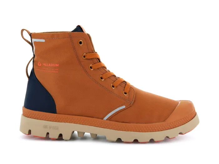 Kids Boots PALLADIUM PAMPA LITE RECYCLE WP Tanmood Indigo