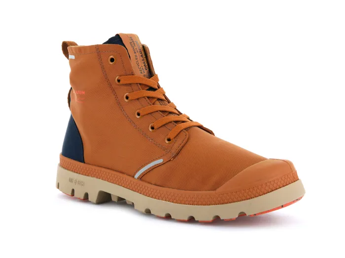 Kids Boots PALLADIUM PAMPA LITE RECYCLE WP Tanmood Indigo Kids Boots PALLADIUM PAMPA LITE RECYCLE WP Tanmood Indigo