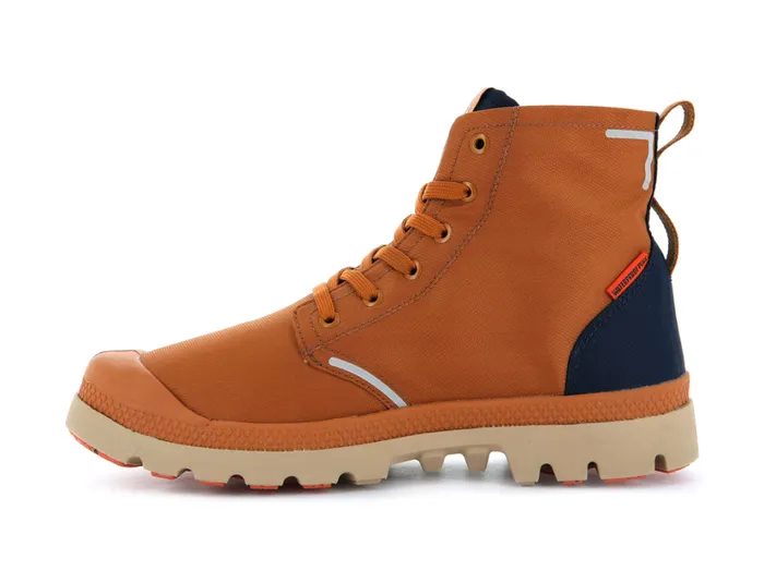 Kids Boots PALLADIUM PAMPA LITE RECYCLE WP Tanmood Indigo Kids Boots PALLADIUM PAMPA LITE RECYCLE WP Tanmood Indigo