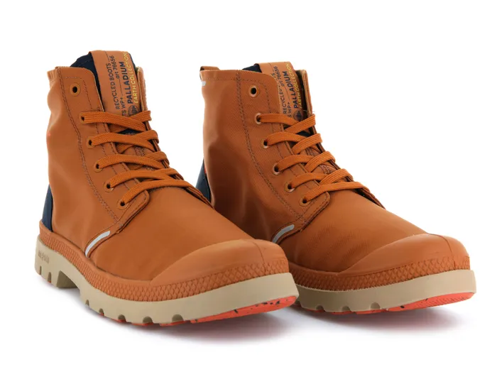 Kids Boots PALLADIUM PAMPA LITE RECYCLE WP Tanmood Indigo Kids Boots PALLADIUM PAMPA LITE RECYCLE WP Tanmood Indigo