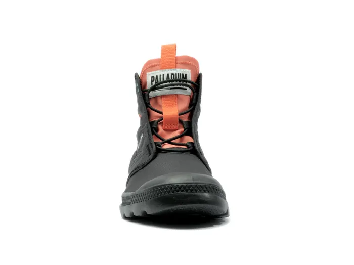 Kids Boots PALLADIUM PAMPA TRAVEL LITE RS Black Kids Boots PALLADIUM PAMPA TRAVEL LITE RS Black
