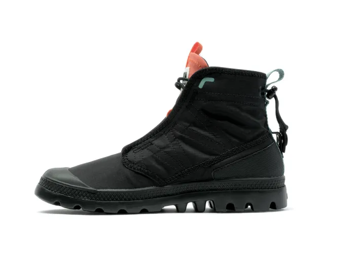 Kids Boots PALLADIUM PAMPA TRAVEL LITE RS Black Kids Boots PALLADIUM PAMPA TRAVEL LITE RS Black