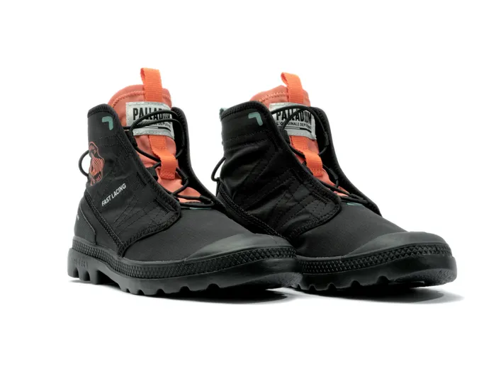 Kids Boots PALLADIUM PAMPA TRAVEL LITE RS Black Kids Boots PALLADIUM PAMPA TRAVEL LITE RS Black