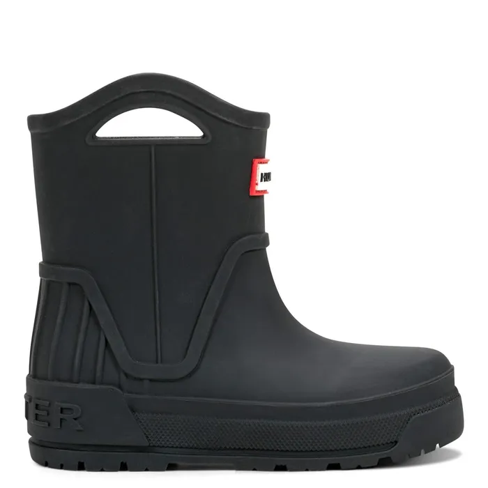 Kids Rain Boots Hunter Boots Little Kids Georgey Waterproof Rain Boots Black