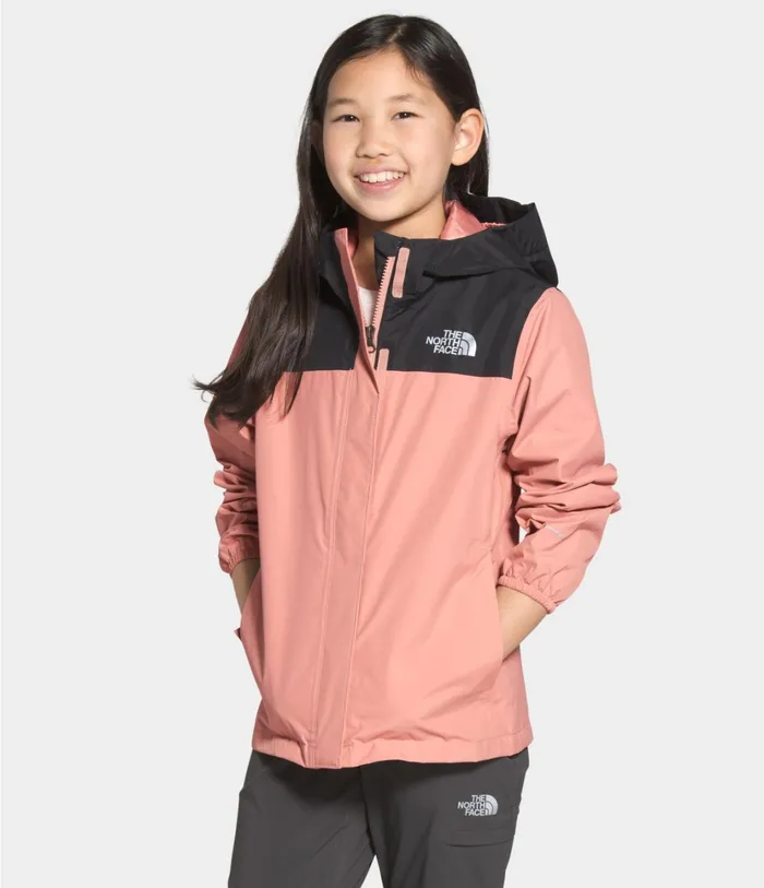 Kids Resolve Reflective Jacket Pink Claytnf Black The North Face Jackets and Vests Kids Resolve Reflective Jacket Pink Claytnf Black The North Face Jackets and Vests