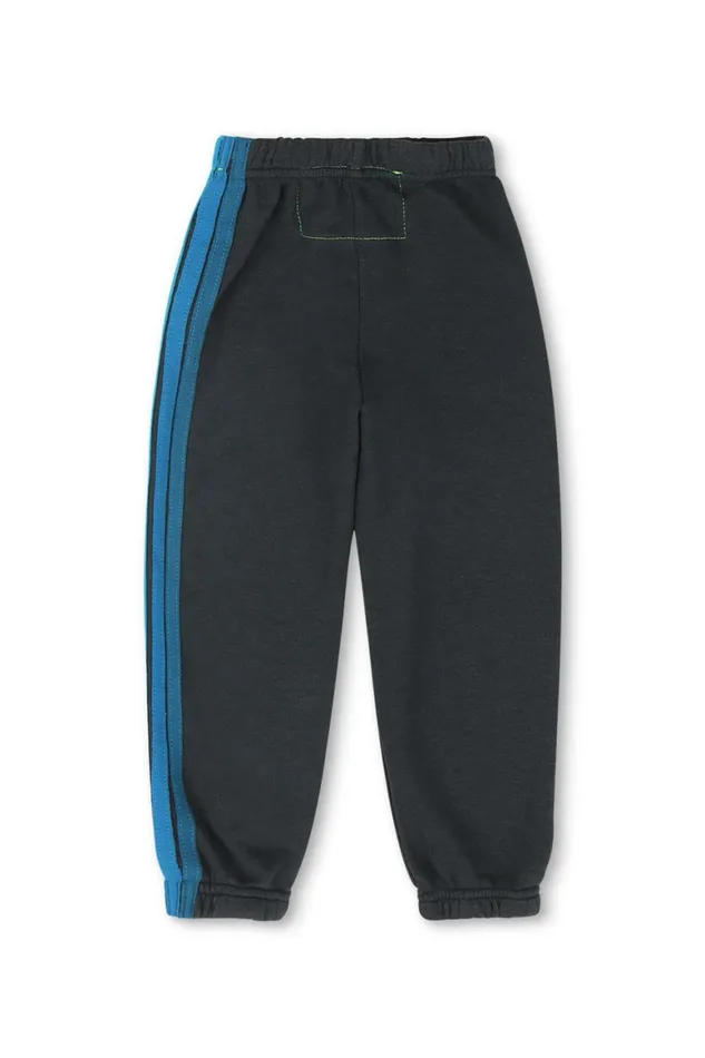 Kids Sweatpants Aviator Nation 5 Stripe Sweatpants 8211 Charcoal Blue
